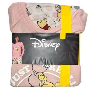 Winnie the Pooh - Licensed Women's 2 Piece Long Sleeve Pullover & Jogger Lightwe